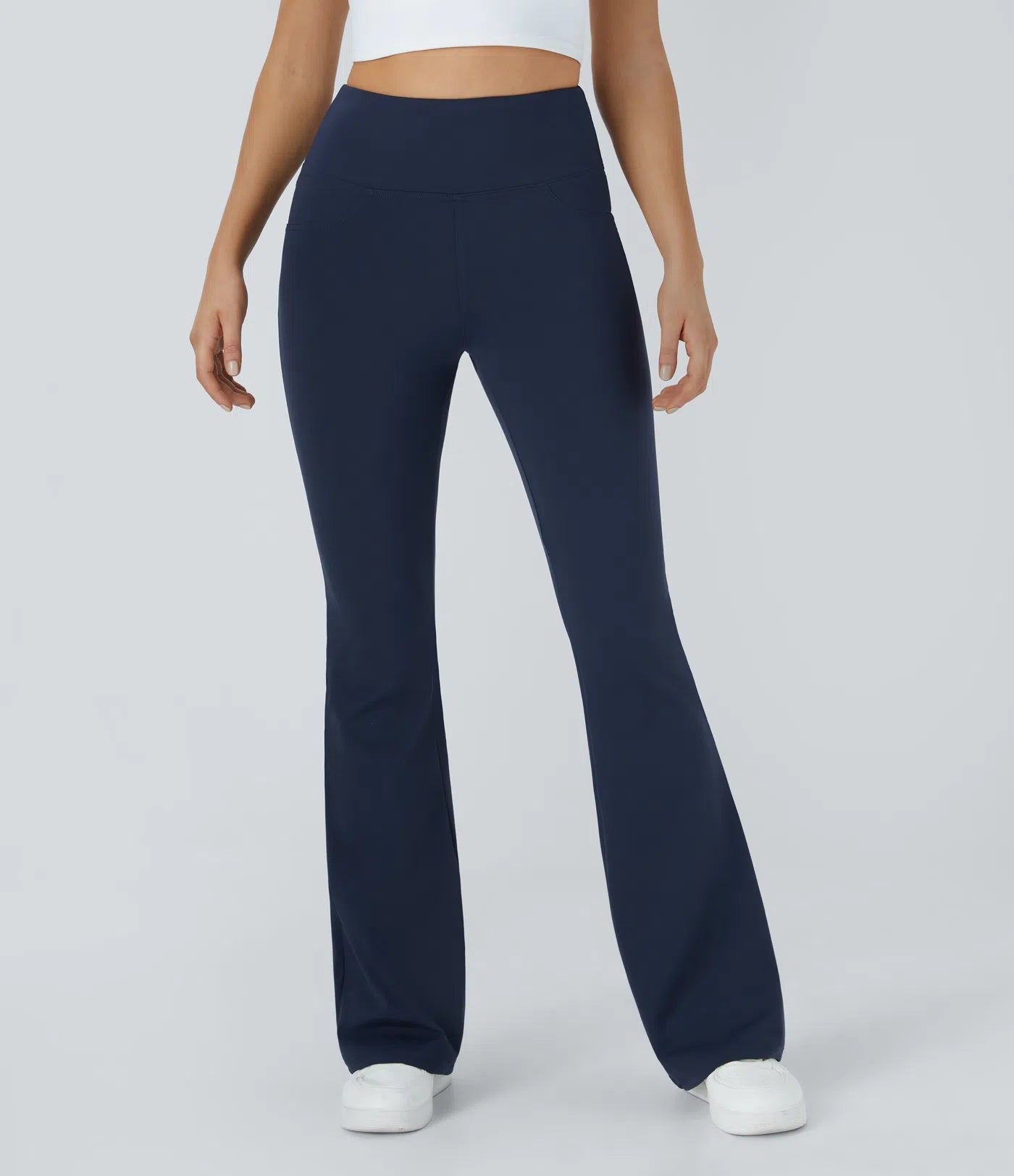 FEMORA flare yoga leggings high waisted with back pockets
