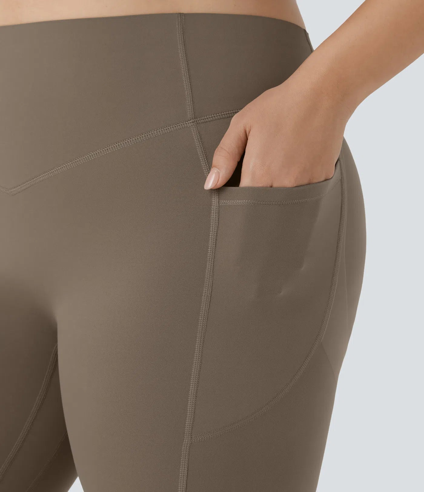 فيمورا بنطال جينز عالي الخصر بتصميم يبرز المؤخرة